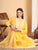 Shiza Chikankari Premium Modal Co-ord Set (Yellow)