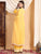 Shiza Chikankari Premium Modal Co-ord Set (Yellow)