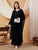 Farha Chikankari Premium Modal Co-ord Set (Black)