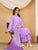 Meher Chikankari Ombre Rayon Co-ord Set (Lavender)
