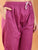 Ananya Chikankari Kurta Pant Cotton Co-ord Set (Wine)