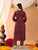 Ananya Chikankari Kurta Pant Cotton Co-ord Set (Brown)