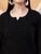 Dua Premium Viscose 3D Chikankari Straight Kurta (Black)