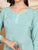 Misha Chikankari Modal Short Kurti (Spanish Green)
