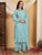 Farha Chikankari Premium Modal Co-ord Set (Pastel Green)