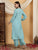 Farha Chikankari Premium Modal Co-ord Set (Pastel Green)