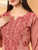 Faiza Chikankari Rayon Co-ord Set (Nude Coral)