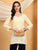 Misha Chikankari Modal Short Kurti (Yellow)