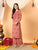 Faiza Chikankari Rayon Co-ord Set (Nude Coral)