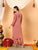 Faiza Chikankari Rayon Co-ord Set (Nude Coral)