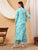 Anika Chikankari Mulmul Co-ord Set (Green)