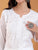 Ananya Chikankari Kurta Pant Cotton Co-ord Set (White)